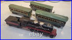 Lionel Jr 1681E Prewar Rare Green Passenger Train Set