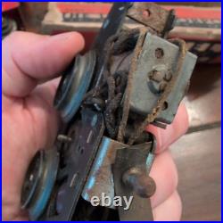Lionel Jr. Pre-War Streamliner #1700E 4 Piece Set Parts, Rough, Paint Chip/Rust