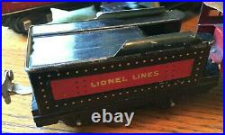 Lionel Junior Prewar Freight Set with Less Common Red Locomotive