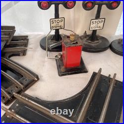 Lionel Large Lot Of Pre War Standard Gauge Train Tracks Switches And More Read