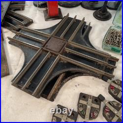 Lionel Large Lot Of Pre War Standard Gauge Train Tracks Switches And More Read