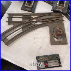 Lionel Large Lot Of Pre War Standard Gauge Train Tracks Switches And More Read