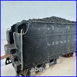 Lionel Lines 2226W 2226 O Gauge Prewar Black Coal Whistle Tender Car for Loco