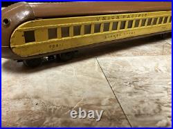 Lionel Lines 752W Locomotive Union Pacific With 2 Cars 753/754 Pre War Used Lionel Lines 752W Locomotive Union Pacific With 2 Cars 753/754 Pre War Used