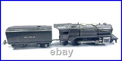 Lionel Lines PreWar 259E Steam Locomotive 2-4-2 with 1689T Tender Gunmetal