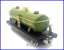 Lionel Lines PreWar Green 815 Tank Car Lot C Lionel Lines PreWar Green 815 Tank Car Lot C