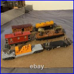 Lionel Lines Pre War Searchlight Car #520 Oil Tank Caboose #806 #659f? Lot Of 6