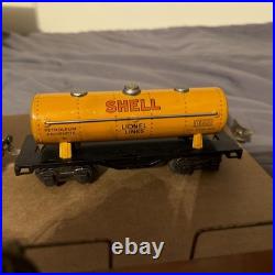 Lionel Lines Pre War Searchlight Car #520 Oil Tank Caboose #806 #659f? Lot Of 6