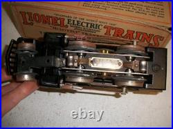 Lionel Lines Prewar 258 Orange Stripe Locomotive Engine