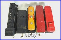 Lionel Lines Prewar O Gauge 2-4-2 Locomotive 1664 Engine & 1689W Tender w 3 Cars Lionel Lines Prewar O Gauge 2-4-2 Locomotive 1664 Engine & 1689W Tender w 3 Cars
