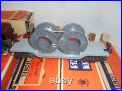 Lionel Lot Of Freight Cars Vintage Post War With Boxes 9 Cars O Gauge