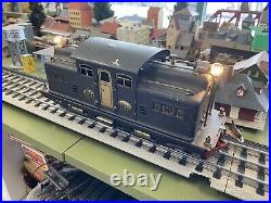 + Lionel McCoy Prewar Standard Gauge Tinplate Gray 318 Electric Locomotive ST