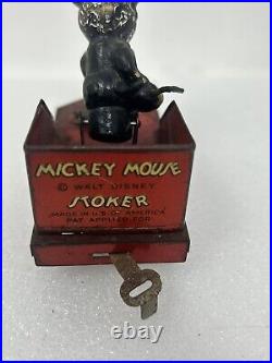 Lionel Mickey Mouse Stoker Prewar 1930s READ