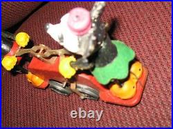 Lionel Mickey Mouse handcar prewar windup 0 gauge antique toy
