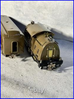 Lionel New York Central RR Standard Gauge Pre-War Locomotive/4 Passenger Cars