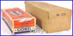 Lionel No. 2056 & 2046W Locomotive & Tender Lionel Lines Post War Train O Gauge