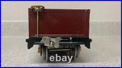 Lionel No. 212 Pre-War Maroon Gondola Car Standard Gauge with Box