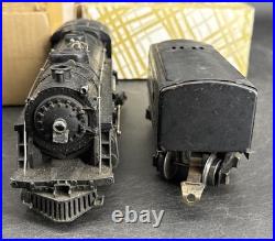 Lionel No. 229 / 02689W 2-4-2 O Gauge Steam Locomotive WithPlates Black Prewar