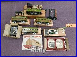 Lionel No. 266 Prewar Passenger Partial Train Set in Boxes w Extras