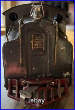 Lionel No 38 Engine New York Central Lines Lionel Prewar Standard Guage Black