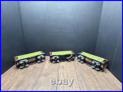 Lionel No. 517 Pre-War Standard Gauge Lighted Caboose Green/Red Lot Of 3