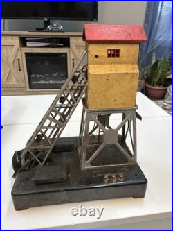 Lionel No 97 Coal Elevator Prewar Hums Complete Orig Tinplate Restorable