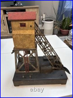 Lionel No 97 Coal Elevator Prewar Hums Complete Orig Tinplate Restorable