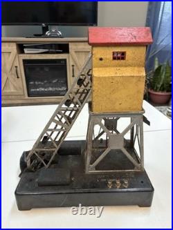 Lionel No 97 Coal Elevator Prewar Hums Complete Orig Tinplate Restorable