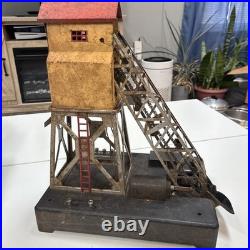 Lionel No 97 Coal Elevator Prewar Hums Complete Orig Tinplate Restorable