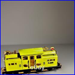Lionel Num 318 Pre-War Elec Locomotive Beautiful Apple. Green Finish Stand Gge