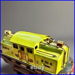 Lionel Num 318 Pre-War Elec Locomotive Beautiful Apple. Green Finish Stand Gge