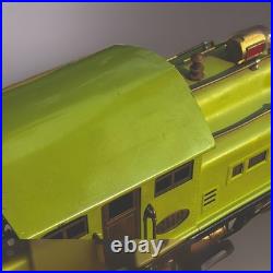 Lionel Num 318 Pre-War Elec Locomotive Beautiful Apple. Green Finish Stand Gge