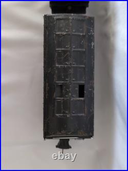 Lionel O Gauge #249E Steam Locomotive Pre-War, Gunmetal & Whistle Tender #265W