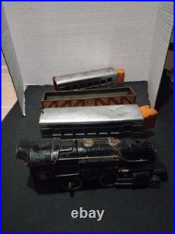 Lionel O Gauge #259 Pre-War Locomotive Engine& 3 Box Cars Not Tested Lionel O Gauge #259 Pre-War Locomotive Engine& 3 Box Cars Not Tested