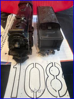 Lionel O Gauge Lionel Lines 225 2-6-2 Steam Loco & 2235W Tender Analog PREWAR