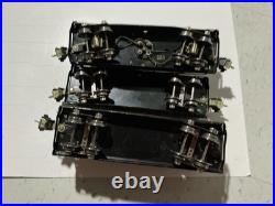 Lionel O Gauge Pre-war 820 search light car 812 Gondola & 817 Caboose