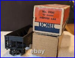 Lionel O Gauge Prewar 1940-42 B&O Hopper Car 2956 for 763E