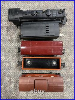+ Lionel O Gauge Prewar 229 Steam Locomotive & Tender 3 Car Freight Set + Lionel O Gauge Prewar 229 Steam Locomotive & Tender 3 Car Freight Set