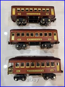 Lionel O-Gauge Prewar 610 612 Passenger Cars Rare and Excellent Condition Lionel O-Gauge Prewar 610 612 Passenger Cars Rare and Excellent Condition
