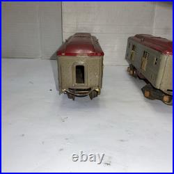 Lionel O Gauge Prewar Passenger Cars 600 Pullman 601 Observation 602 Baggage