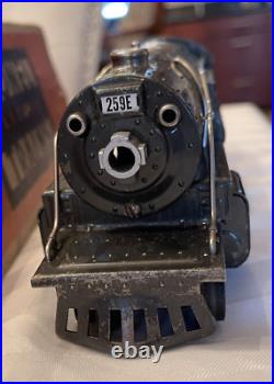 Lionel O-Gauge Prewar Tinplate Catalogued Passenger Set #242E with #259E Engine