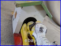 Lionel O Gauge Walt Disney Donald Duck Pluto Hand Car 1107 Read Prewar