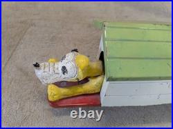 Lionel O Gauge Walt Disney Donald Duck Pluto Hand Car 1107 Read Prewar