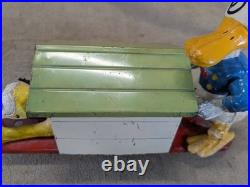 Lionel O Gauge Walt Disney Donald Duck Pluto Hand Car 1107 Read Prewar
