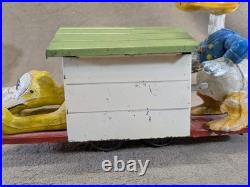 Lionel O Gauge Walt Disney Donald Duck Pluto Hand Car 1107 Read Prewar