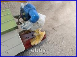 Lionel O Gauge Walt Disney Donald Duck Pluto Hand Car 1107 Read Prewar C6