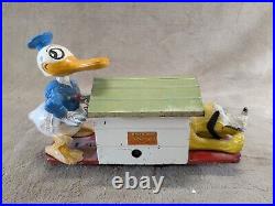 Lionel O Gauge Walt Disney Donald Duck Pluto Hand Car 1107 Read Prewar C6