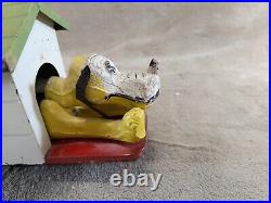 Lionel O Gauge Walt Disney Donald Duck Pluto Hand Car 1107 Read Prewar C6