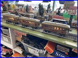 + Lionel O Scale Prewar 261E Steam Locomotive 3-Car Mojave Passenger Set ST