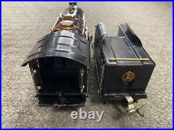 + Lionel O Scale Prewar 261 Black with Brass Steam Locomotive & Tender SS